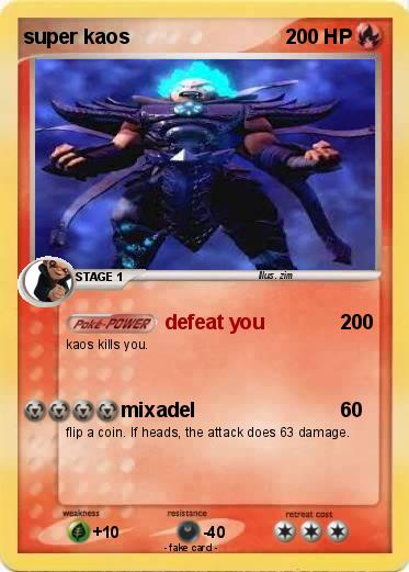 Pokemon super kaos