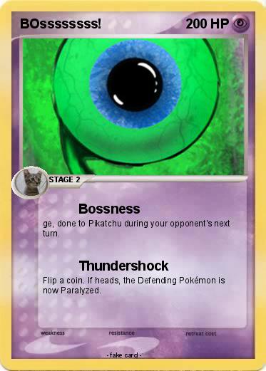 Pokemon BOssssssss!