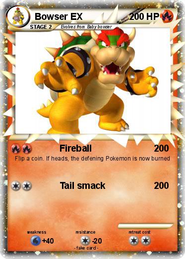Pokemon Bowser EX