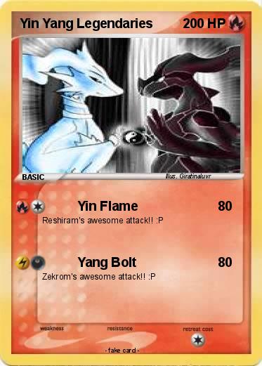 Pokemon Yin Yang Legendaries