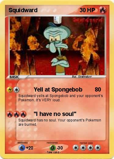 Pokemon Squidward