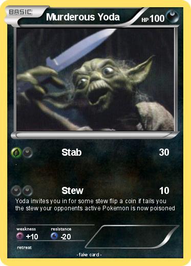 Pokemon Murderous Yoda