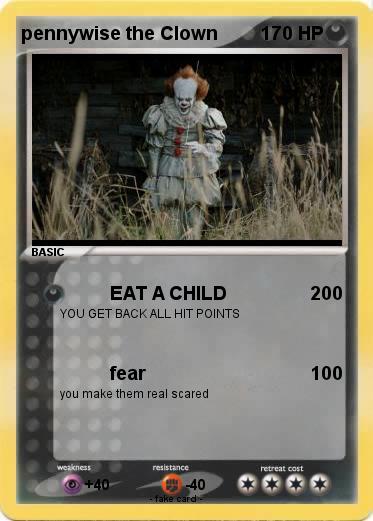 Pokemon pennywise the Clown
