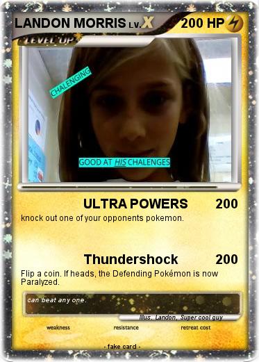 Pokemon LANDON MORRIS Pokemon LANDON MORRIS