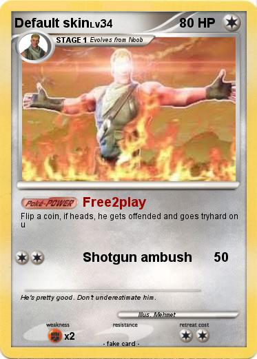 Pokemon Default skin