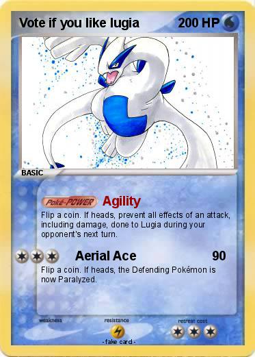 Pokemon Vote if you like lugia