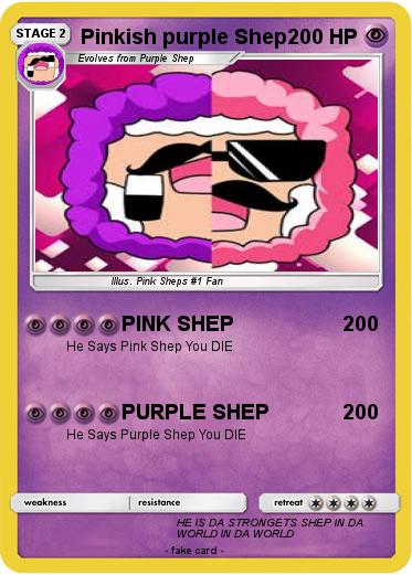 Pokemon Pinkish purple Shep