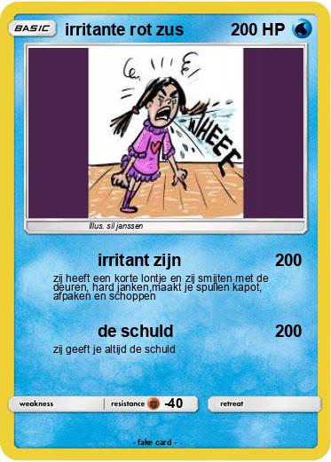 Pokemon irritante rot zus