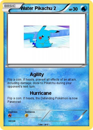 Pokemon Water Pikachu 2