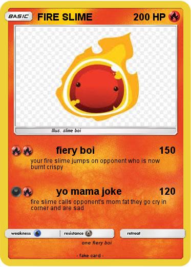 Pokemon FIRE SLIME