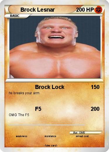 Pokemon Brock Lesnar