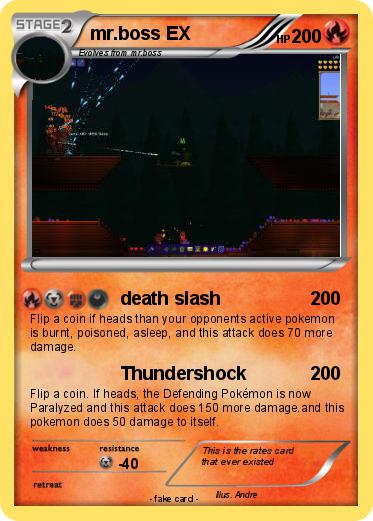 Pokemon mr.boss EX