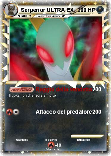 Pokemon Serperior ULTRA EX