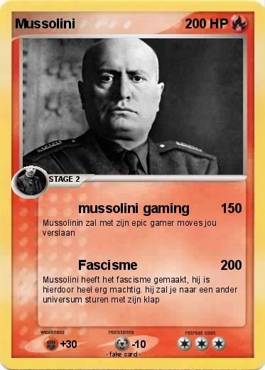 Pokemon Mussolini