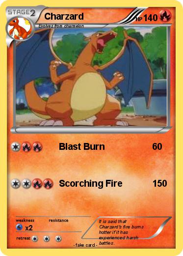 Pokemon Charzard