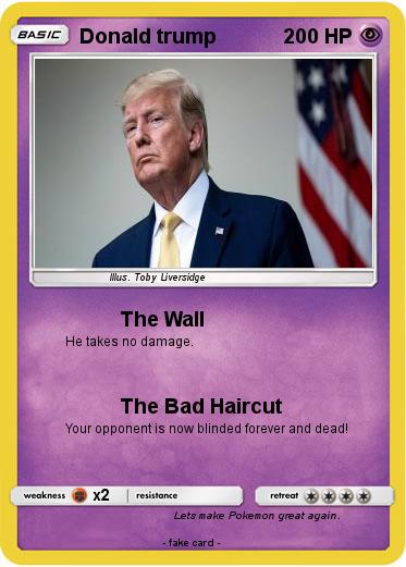 Pokemon Donald trump