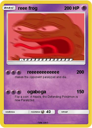 Pokemon reee frog