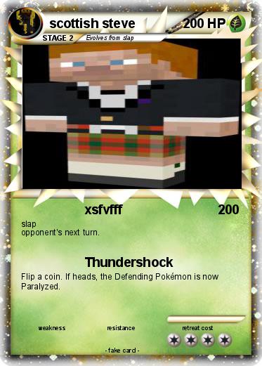 Pokemon scottish steve