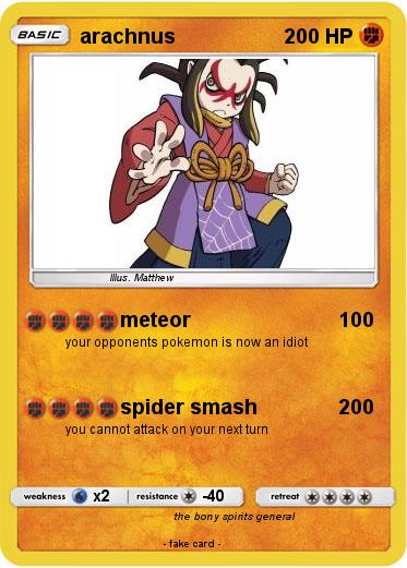 Pokemon arachnus