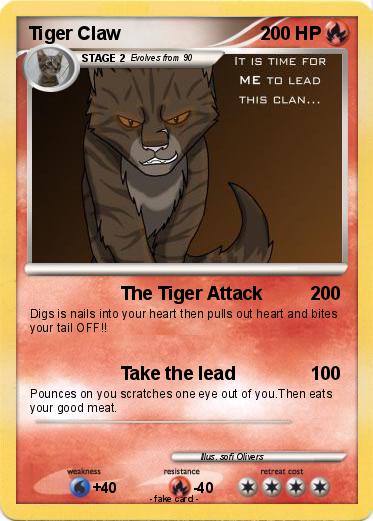 Pokemon Tiger Claw