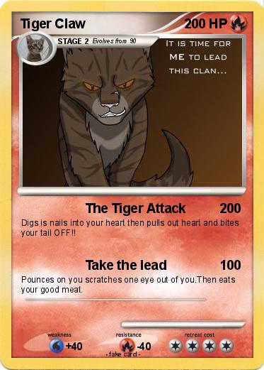 Pokemon Tiger Claw