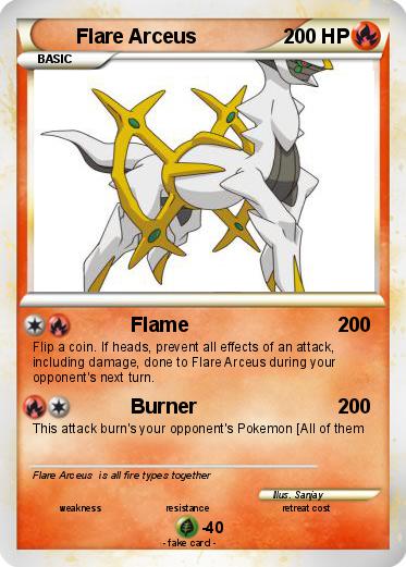 Pokemon Flare Arceus