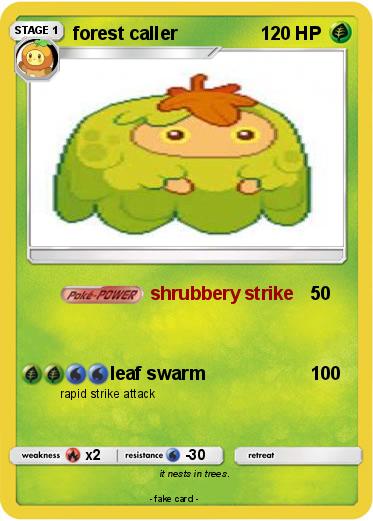 Pokemon forest caller