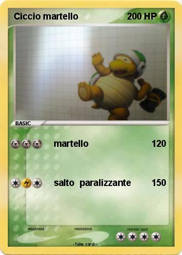 Pokemon Ciccio martello