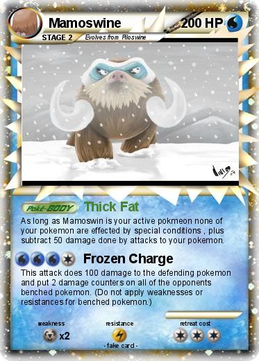 Pokemon Mamoswine
