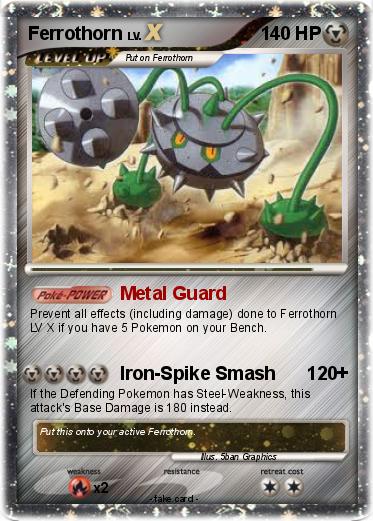 Pokemon Ferrothorn