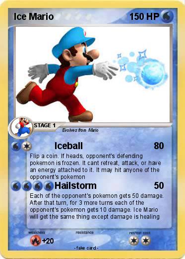 Pokemon Ice Mario