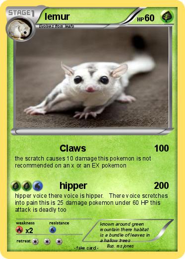 Pokemon lemur