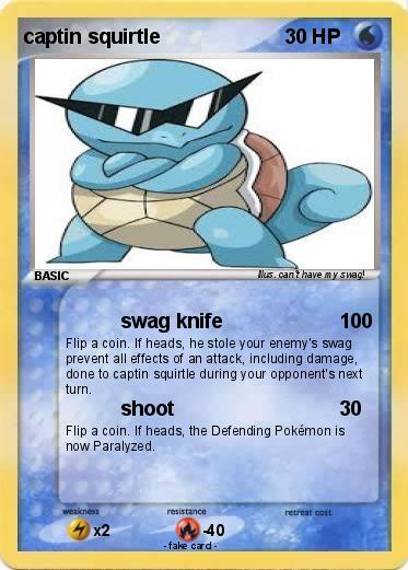 Pokemon captin squirtle