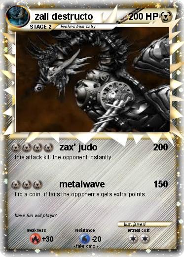 Pokemon zali destructo