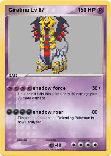 Pokemon Giratina Lv 87