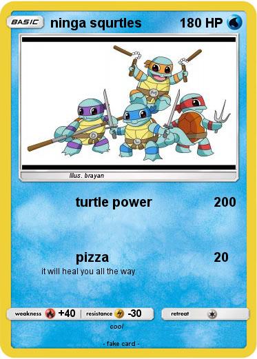 Pokemon ninga squrtles