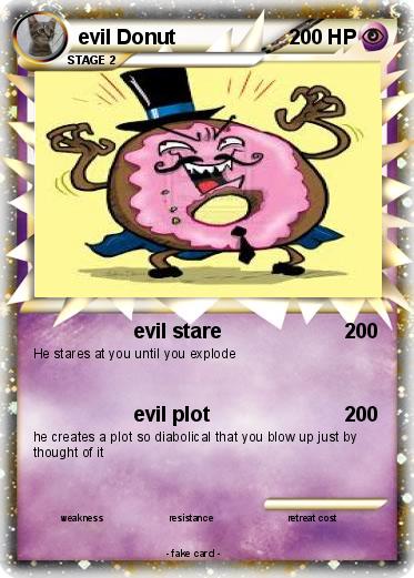 Pokemon evil Donut