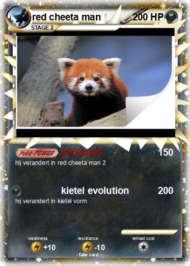 Pokemon red cheeta man