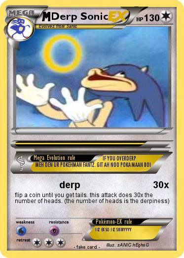 Pokemon Derp Sonic