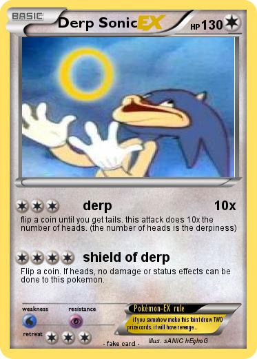 Pokemon Derp Sonic