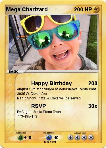 Pokemon Mega Charizard