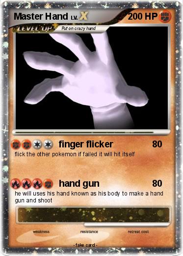 Pokemon Master Hand
