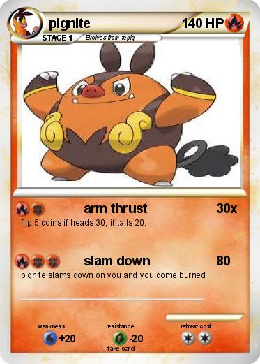 Pokemon pignite