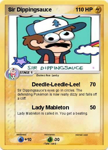 Pokemon Sir Dippingsauce