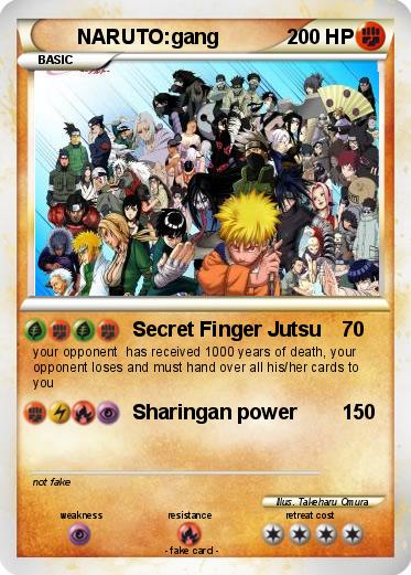 Pokemon NARUTO:gang