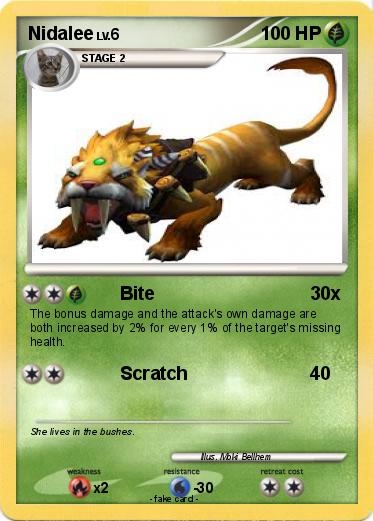 Pokemon Nidalee