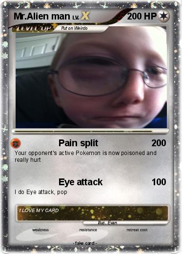 Pokemon Mr.Alien man