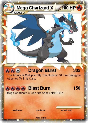Pokemon Mega Charizard X