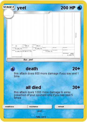 Pokemon yeet