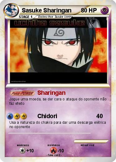 Pokemon Sasuke Sharingan